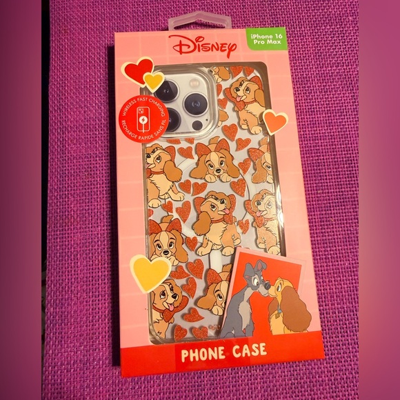 Skinnydip Other - Skinnydip Disney Lady and the Tramp Phone case NWT iPhone 16 max pro